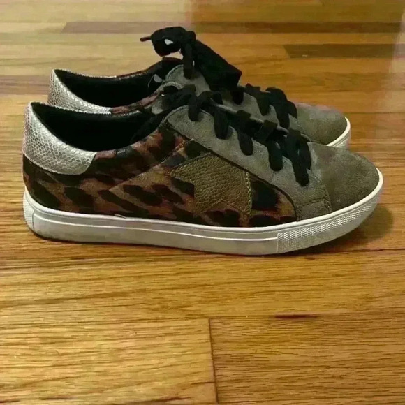 Leopard print sneakers - Picture 3 of 5